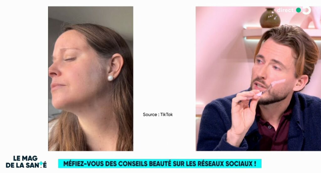 Emission France 5 - Le Mag de la Santé - "Méfiez-vous des conseils beauté sur les réseaux sociaux"